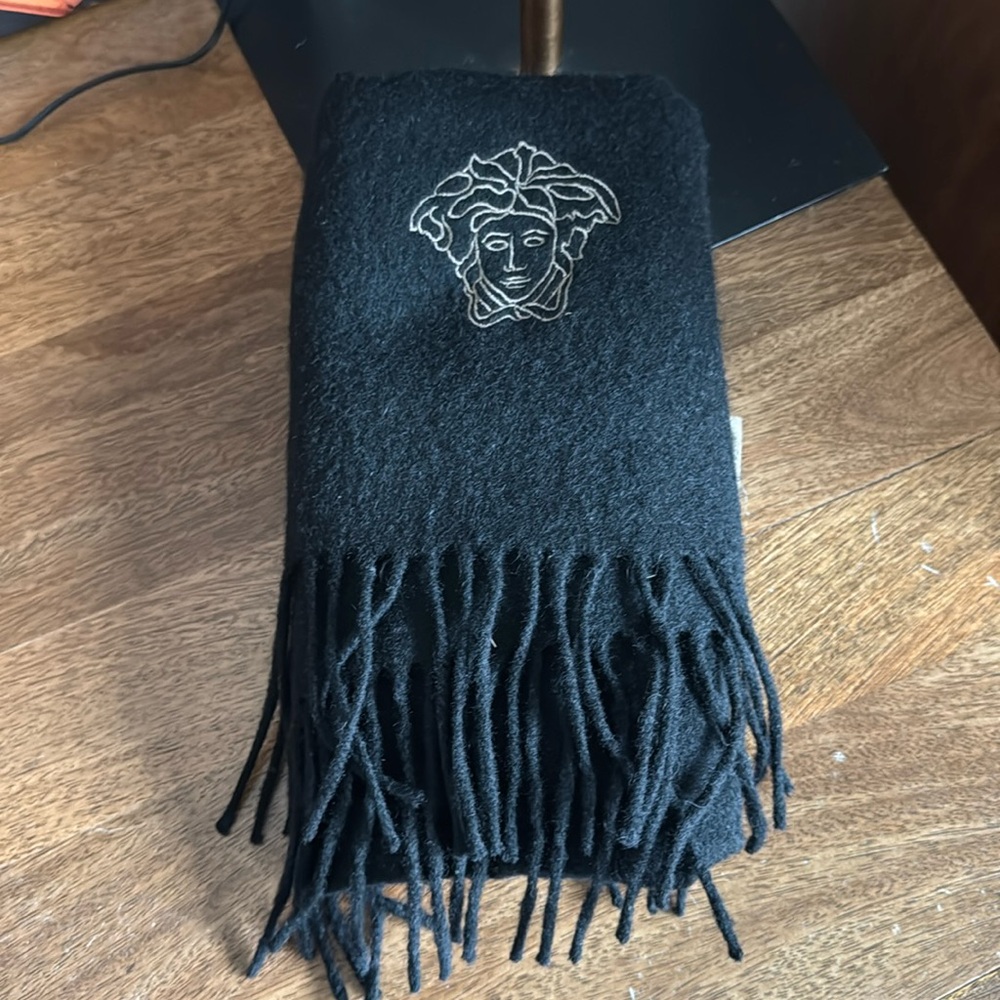 Versace scarf with Medusa logo